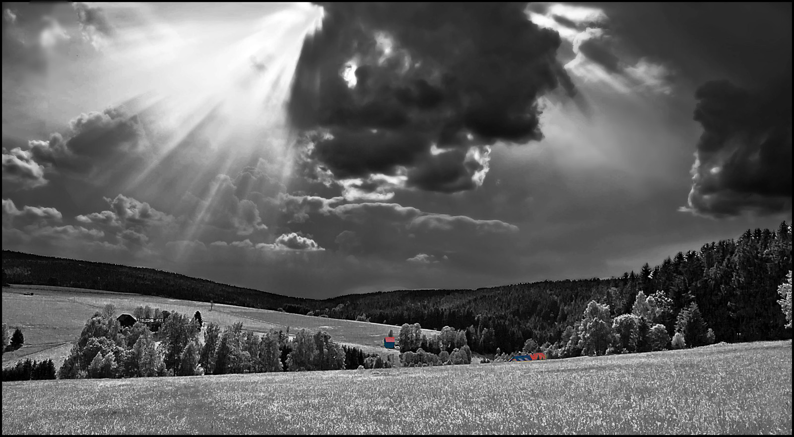 Das Unwetter zieht an