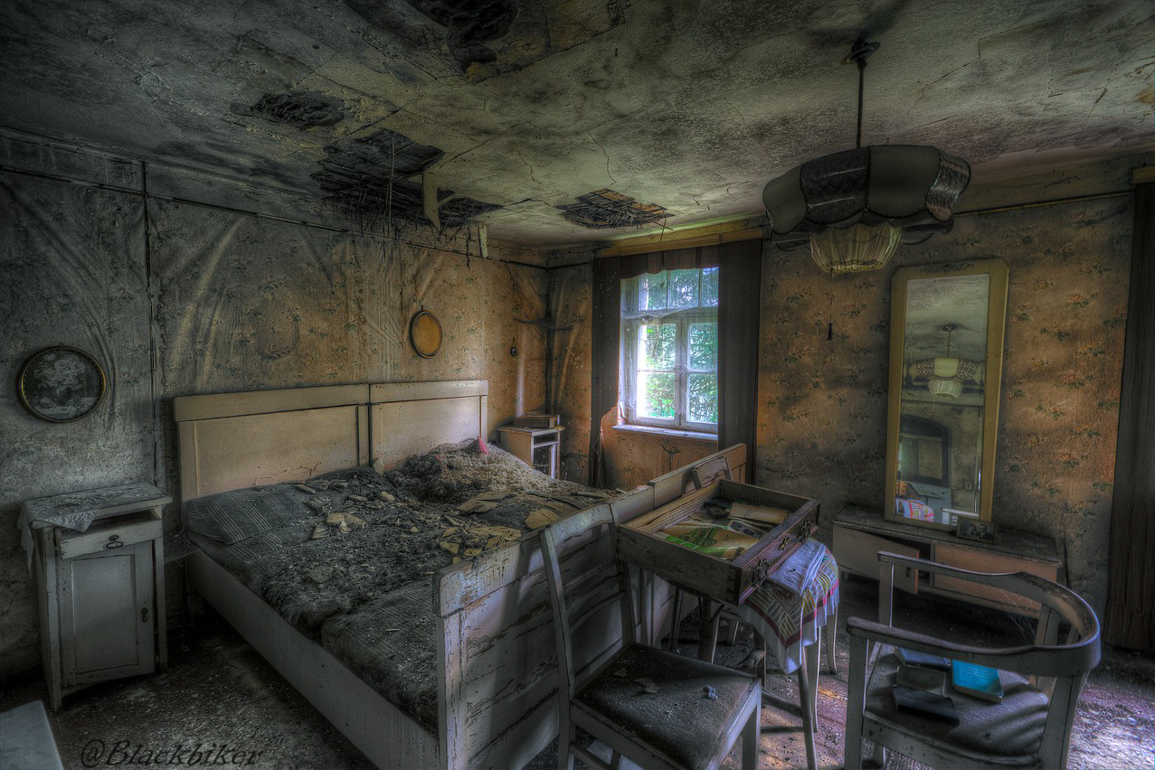 Das Urbex Schlafzimmer