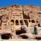 Das Urnengrab an der Königswand in Petra