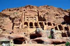 Das Urnengrab an der Königswand in Petra