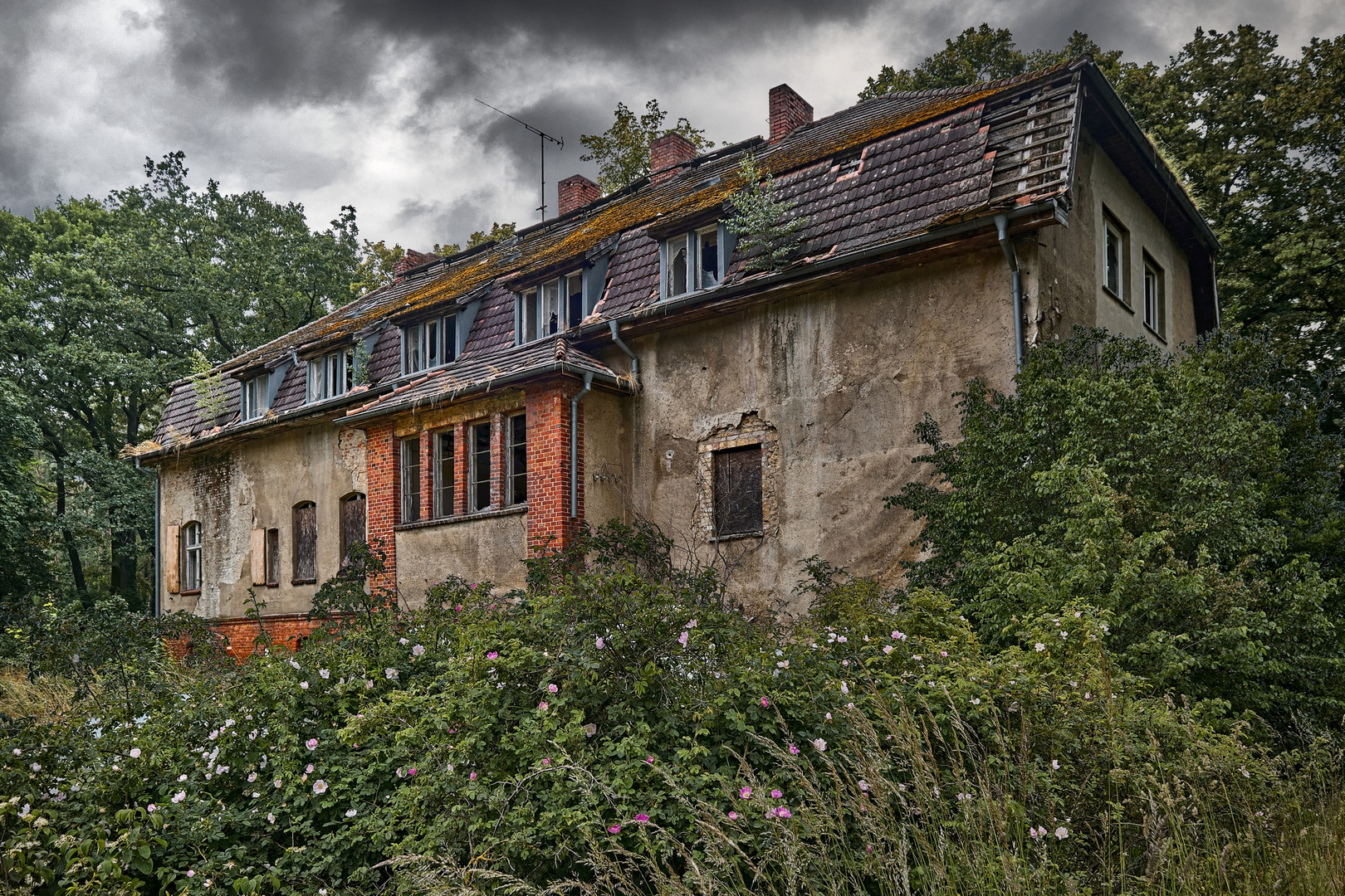 das verfallene Haus