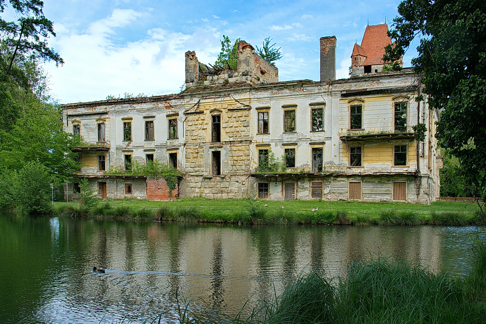 Das verfallene Schloss