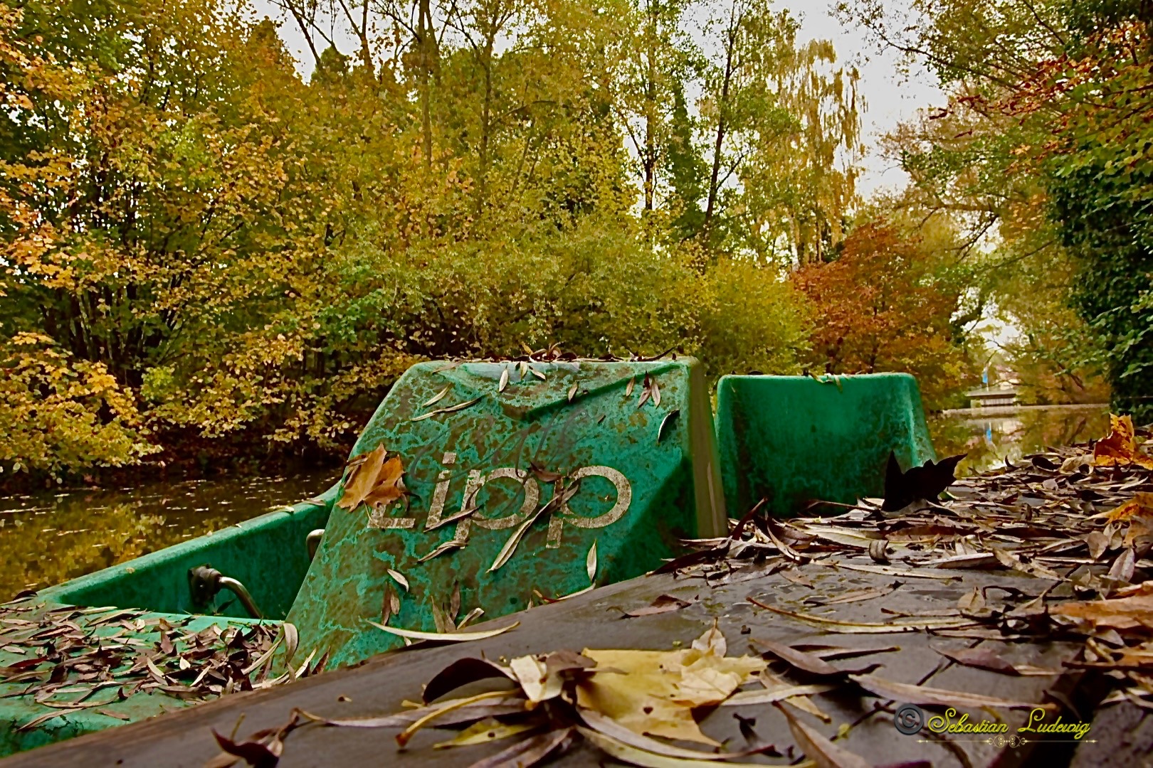 Das verlassene Tretboot 