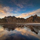 Das Vestrahorn im Abendlicht