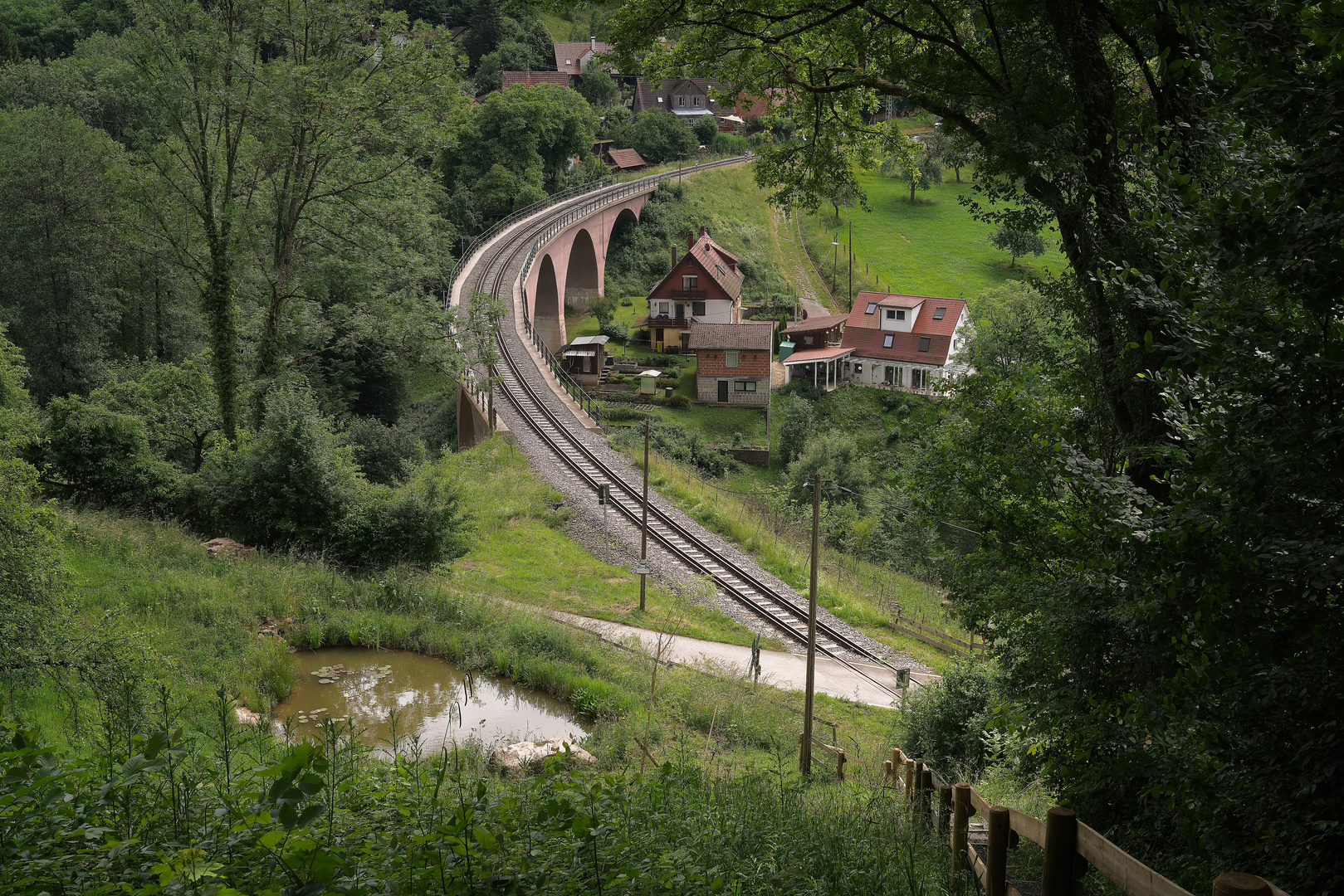 Das Viadukt am Klaffenbach