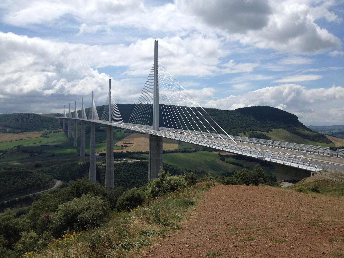 Das Viadukt von Millau