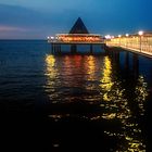 das viertausendneunhundertneunundneunzigste Bild der mit ca. 500 metern längsten Seebrücke ...