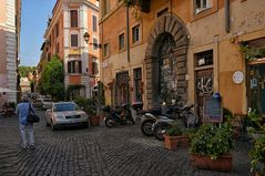 Das Viertel Trastevere in Rom