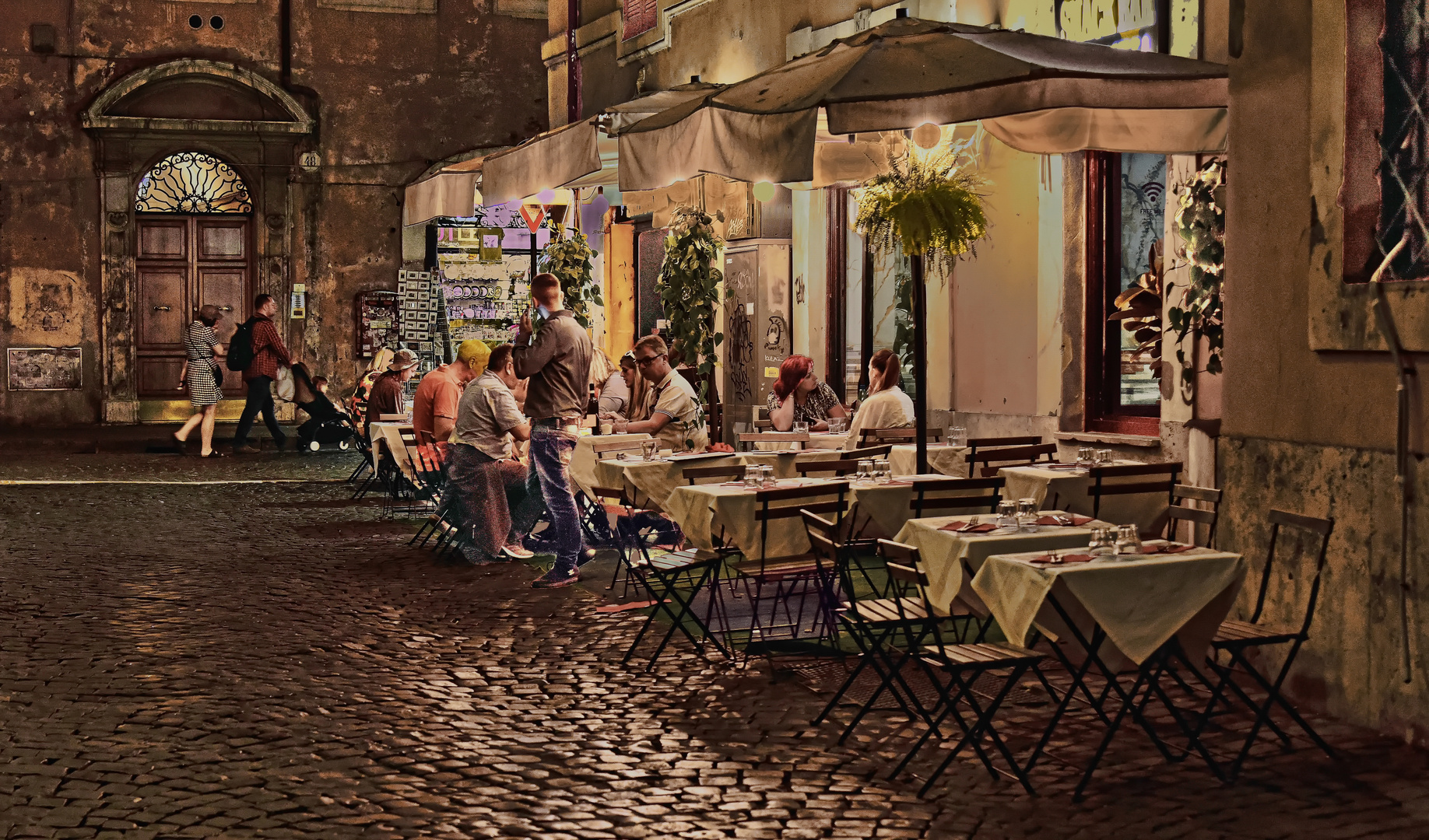 Das Viertel Trastevere in Rom