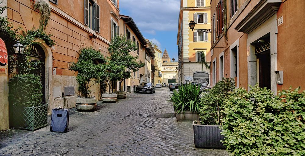 Das Viertel Trastevere in Rom