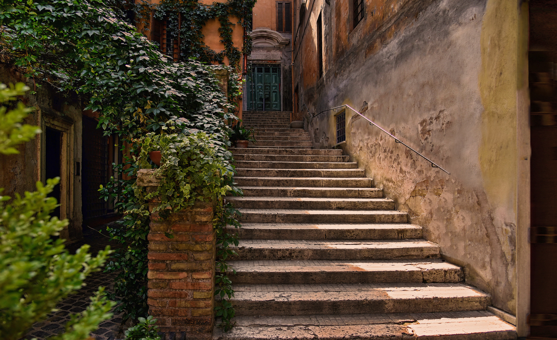 Das Viertel Trastevere in Rom