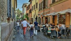 Das Viertel Trastevere in Rom