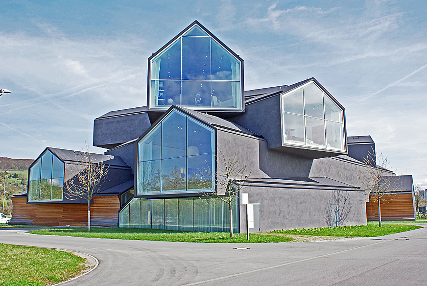 Das VitraHaus, gebaut von Herzog & de Meuron