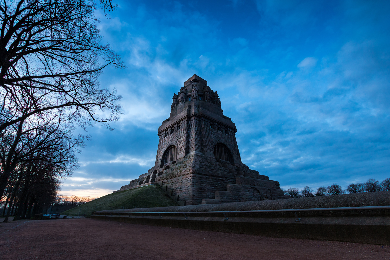 Das Völkerschlachtdenkmal in Leipzig 