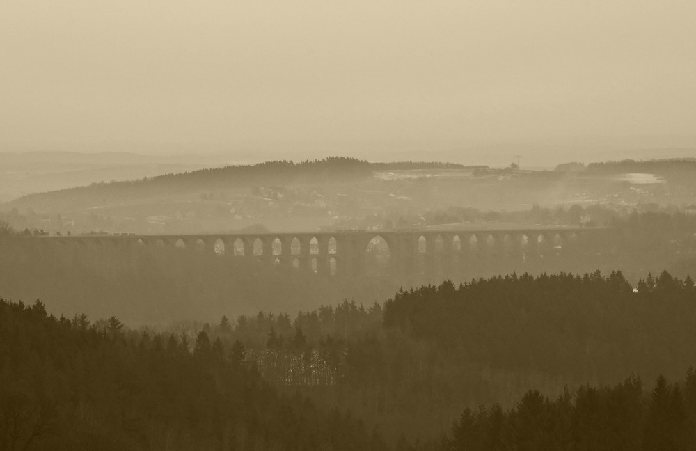 Das Vogtland im Januar