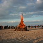 Das wärmende Osterfeuer...