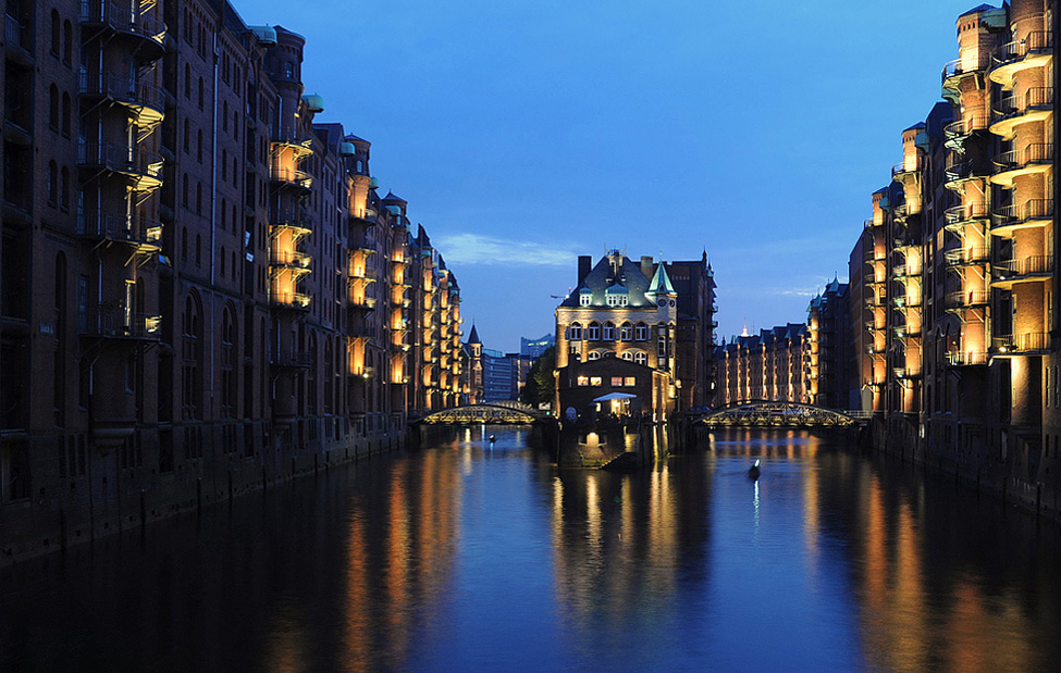 Das Wärterhäuschen in der Speicherstadt