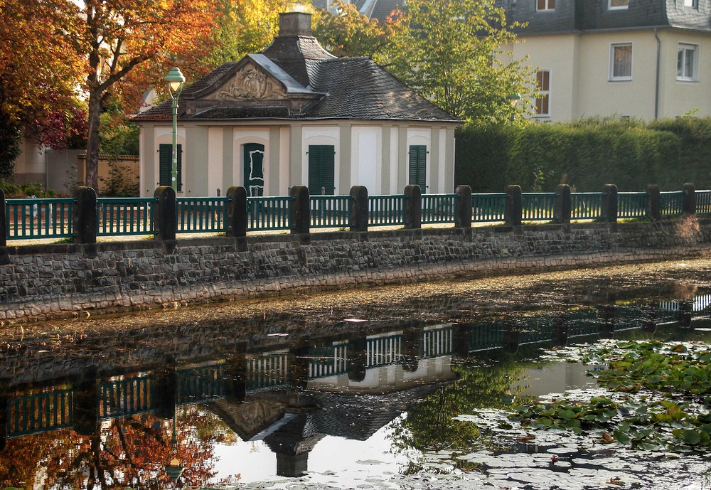 Das Wärterhäuschen vom Poppelsdorfer Schloss...