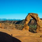 Das Wahrzeichen Utahs -Delicate Arch - Juni 2014