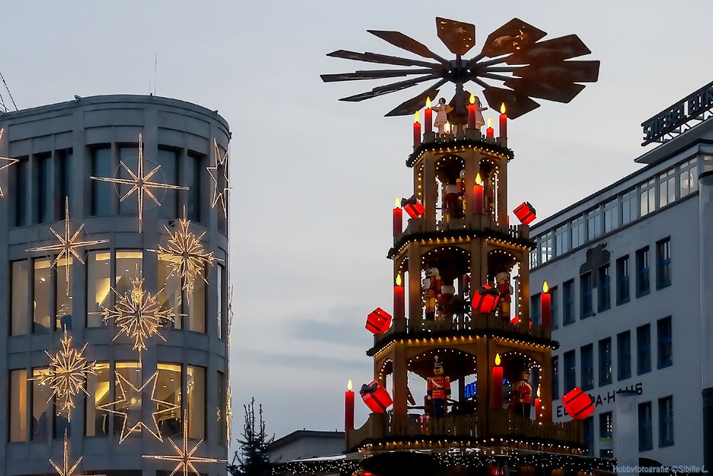 Das Wahrzeichen vom Weihnachtsmarkt Hannover