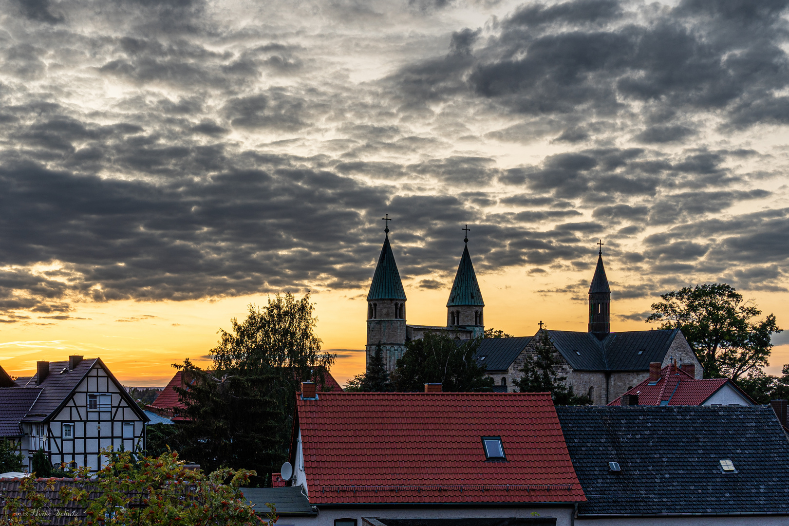 Das Wahrzeichen von Gernrode im Harz