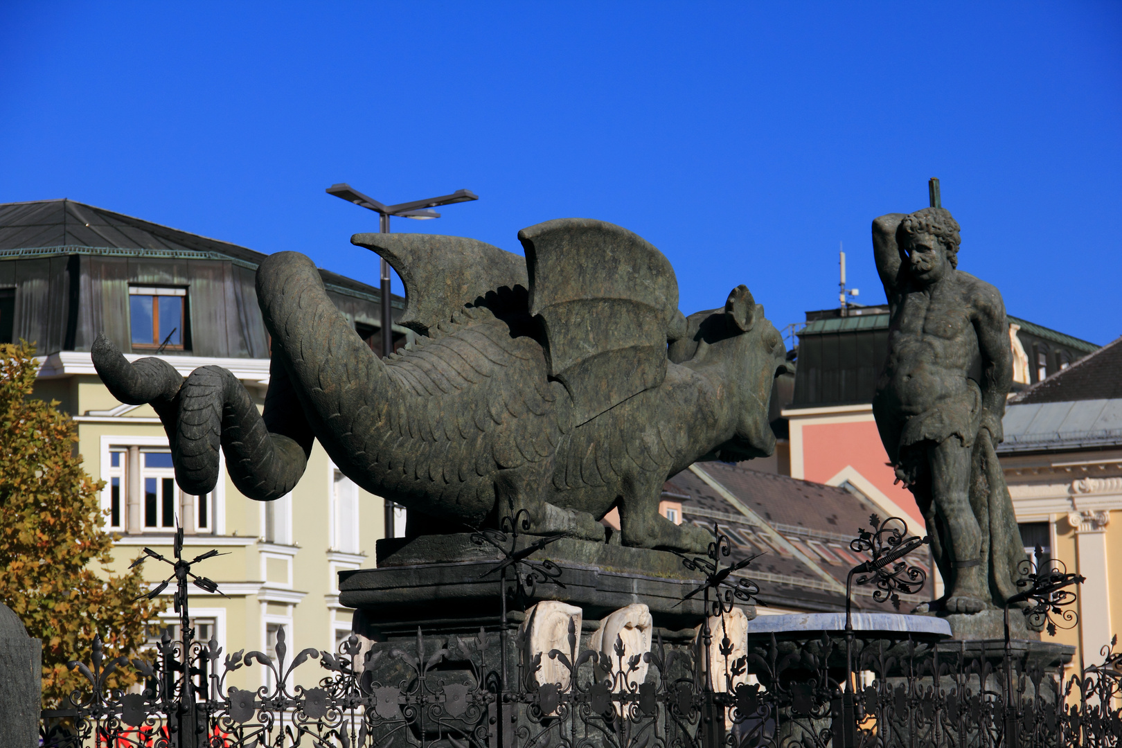 Das Wahrzeichen von Klagenfurt / Kärnten...