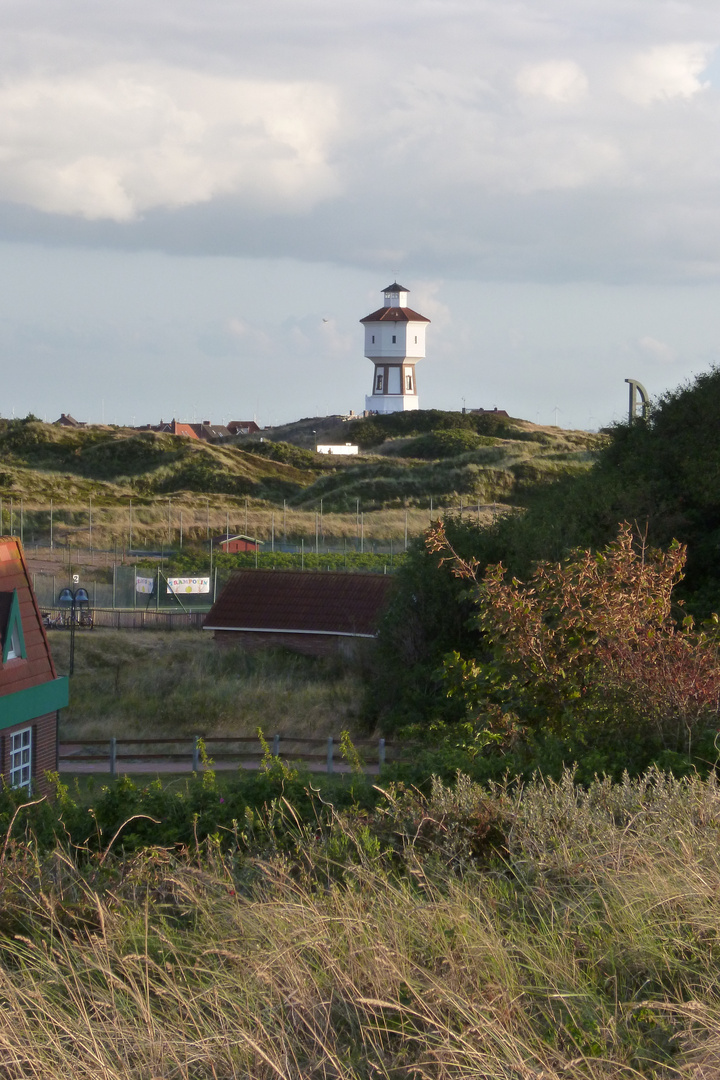 Das Wahrzeichen von Langeoog - der Wasserturm