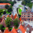 Das Wahrzeichen von Lübeck das Holstentor - im Miniaturformat