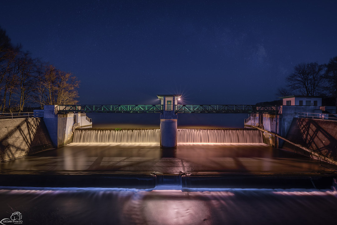 Das Walzenwehr-Haltern am See