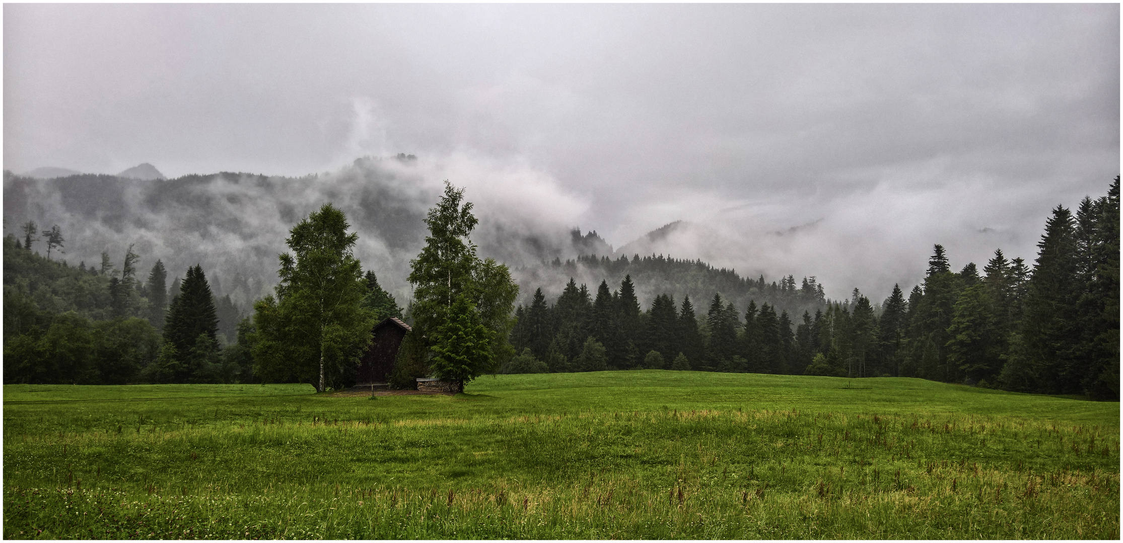 Das Wanderwetter von heute Morgen