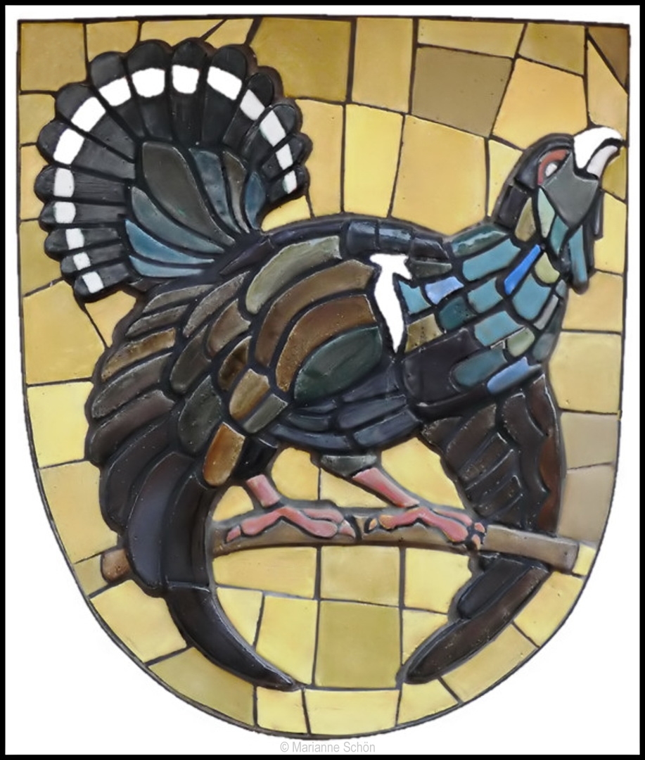 Das Wappen des Landkreises Freudenstadt...