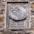 Das Wappen von Balthasar von Neuenstadt...