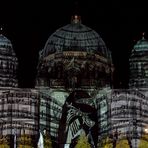 Das war das Festival of Lights ,hier der Berliner Dom