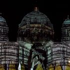 Das war das Festival of Lights ,hier der Berliner Dom