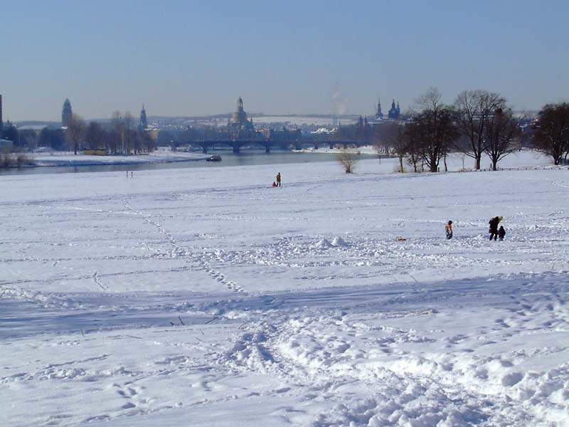 Das war der Winter 2006/2007 in Dresden