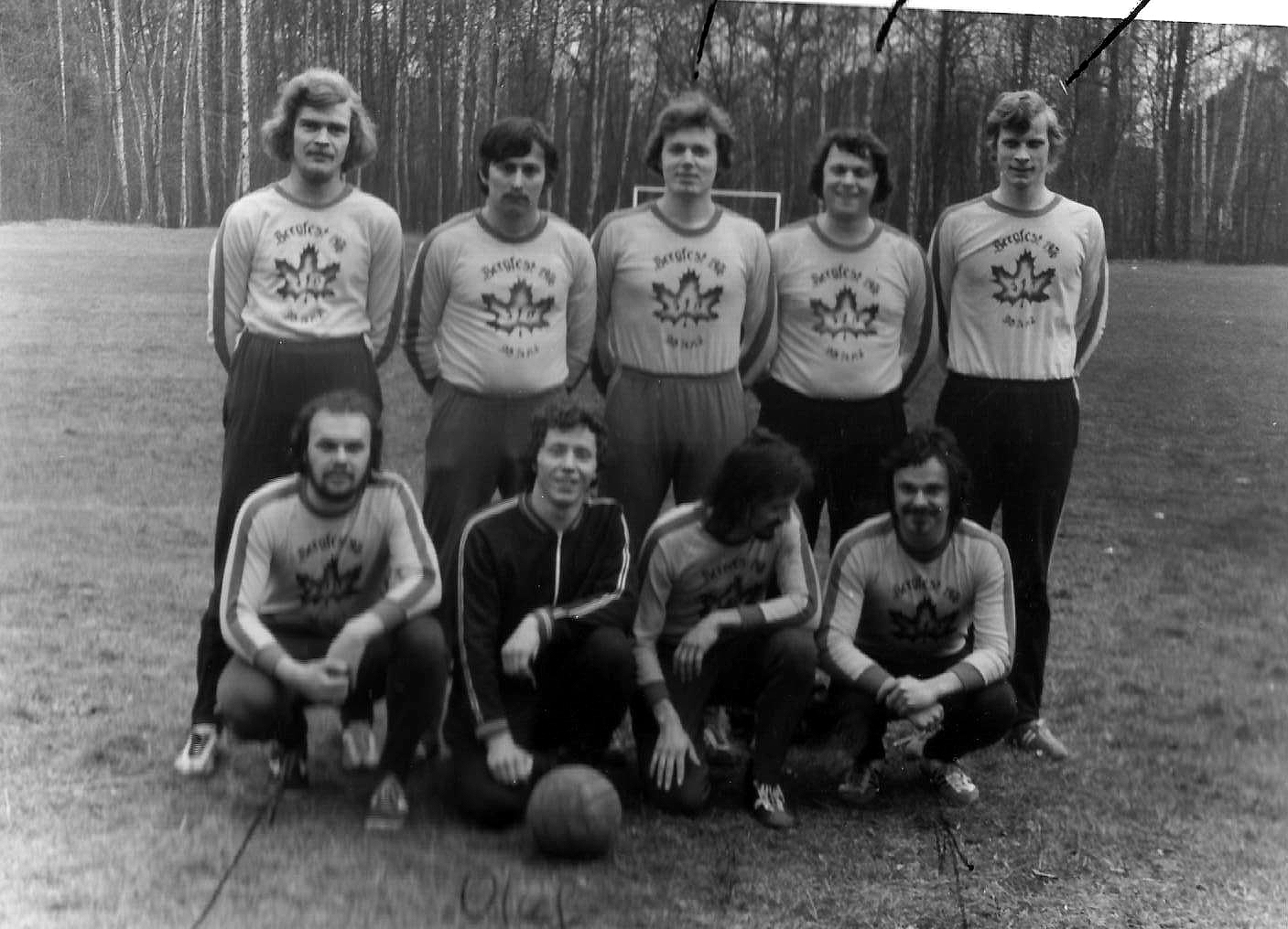 das war meine siegreiche Mannschaft 1976