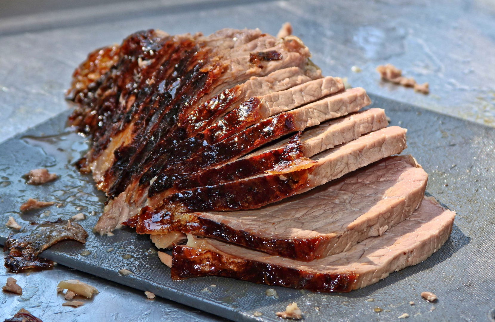 "DAS WAR SOWAS VON LECKER" - Ochs vom Spieß