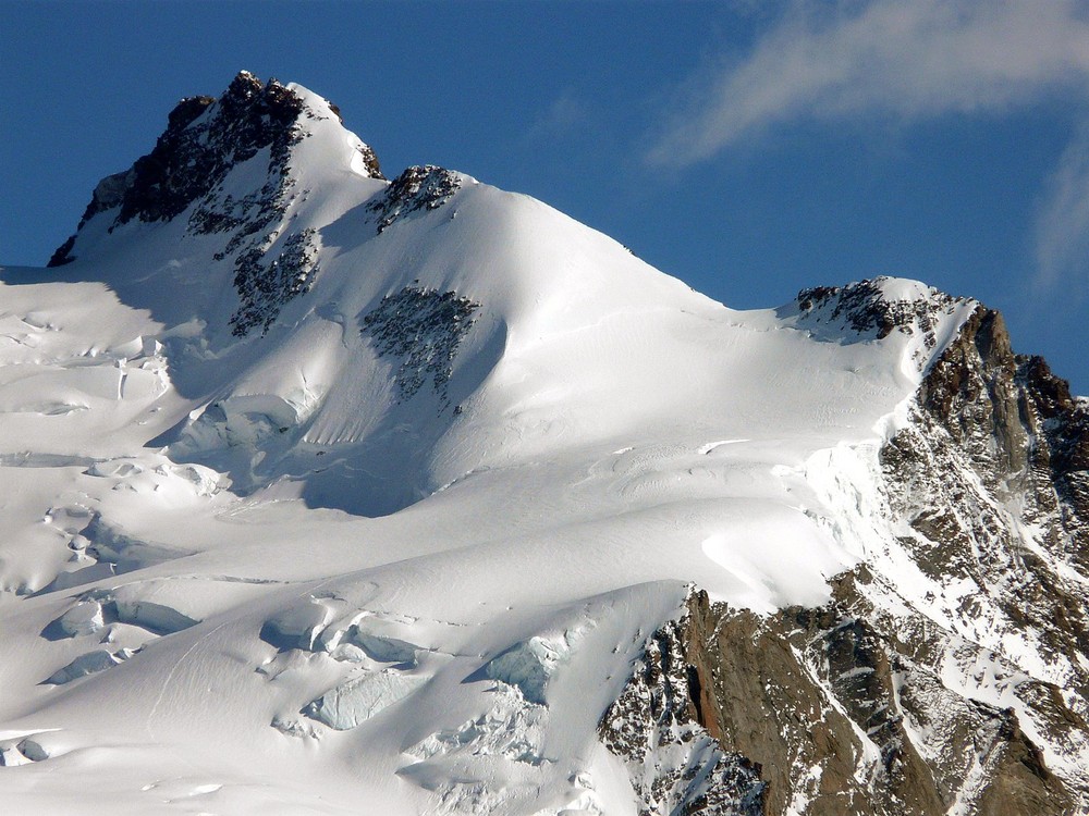 Das war unser Ziel die Dufourspitze 4633 müM.