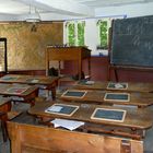 Das waren noch Zeiten (Altes Klassenzimmer im Landschaftsmuseum Hachenburg / Westerwald)