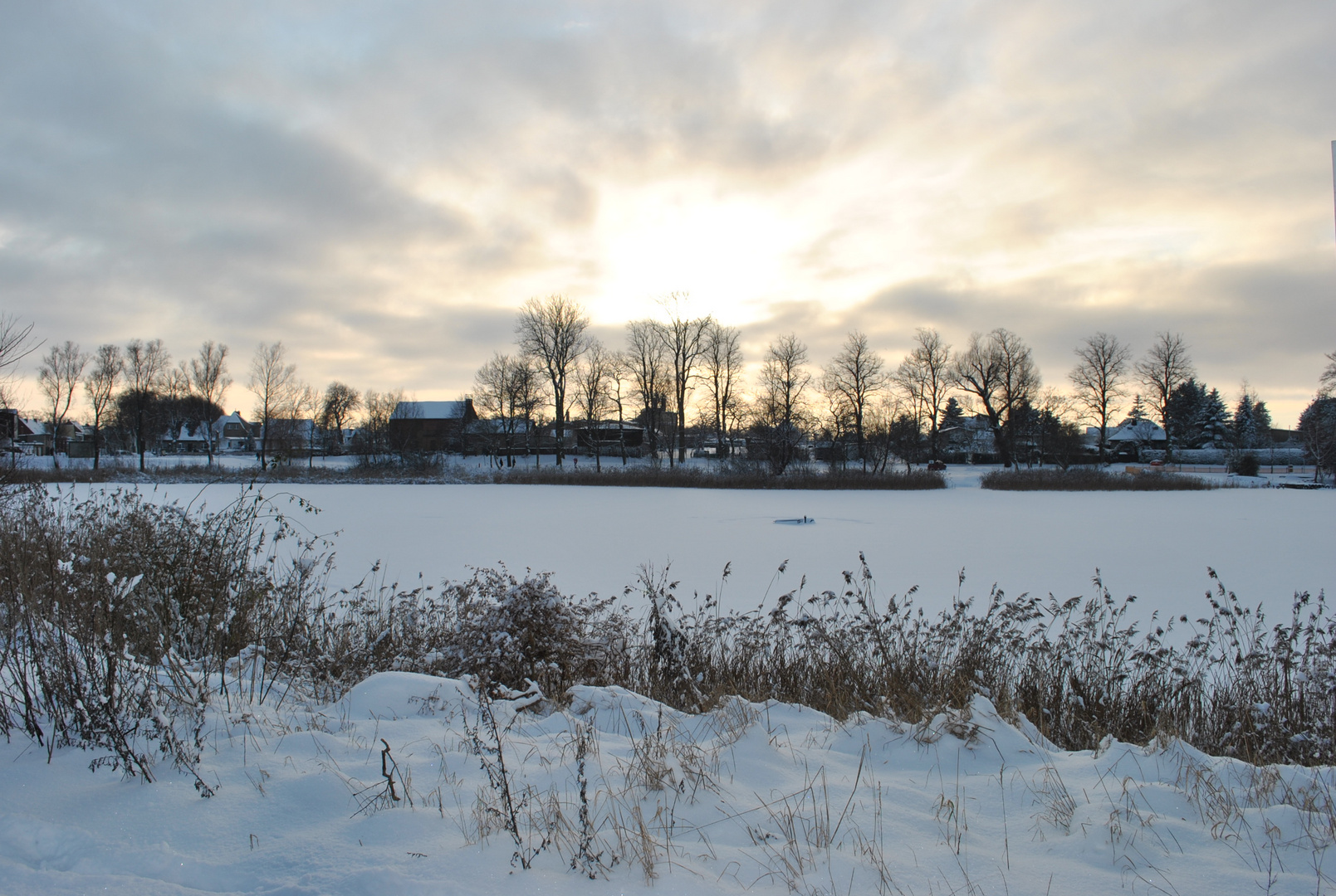 Das warme Licht im Winterzauber