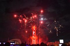 Das Warnemünder Turmleuchten am 1. Januar 2018 (4)