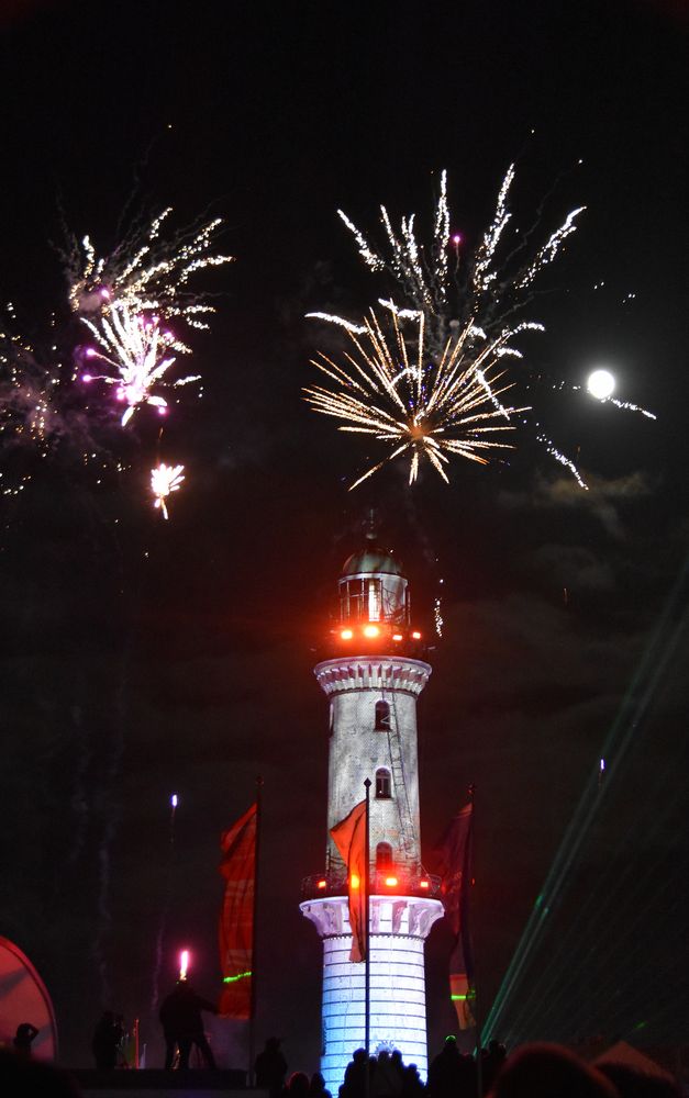 Das Warnemünder Turmleuchten am 1. Januar 2018 (5)