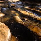 Das Wasser bahnt sich seinen eigenen Weg