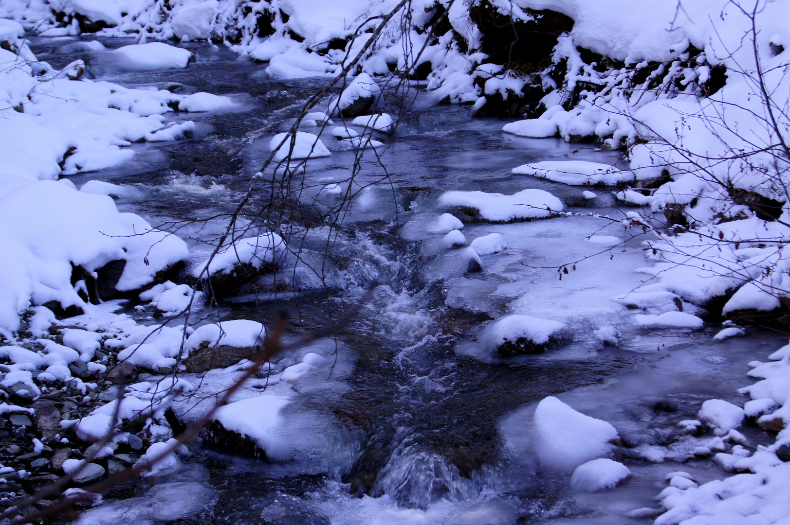 Das Wasser, das sich von niemandem aufhalten lässt