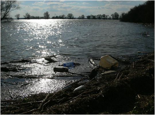 Das Wasser geht zurück...