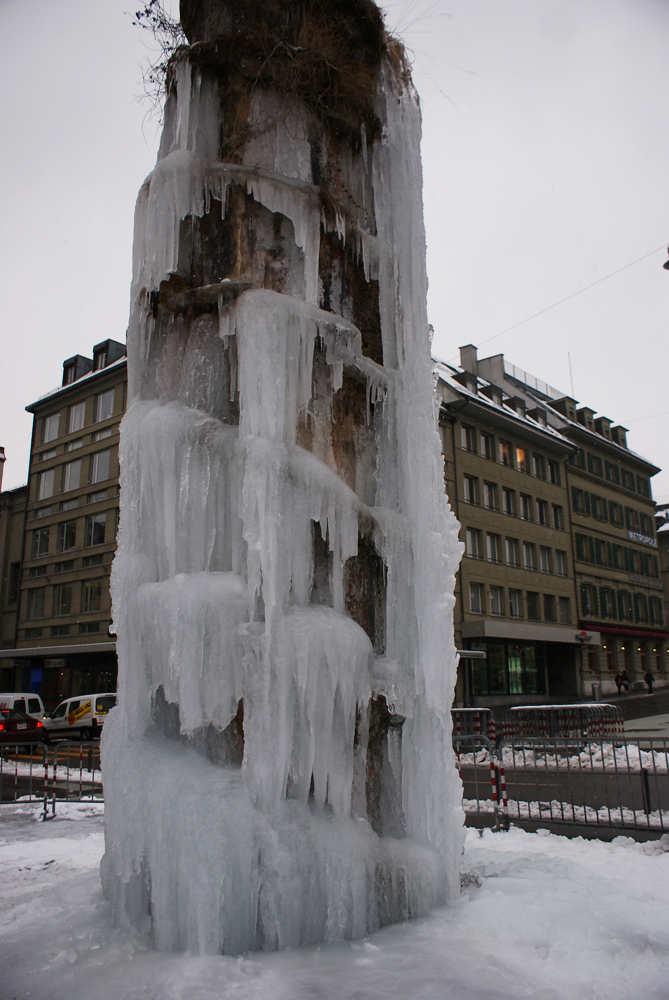 das Wasser gibt eine neue Form