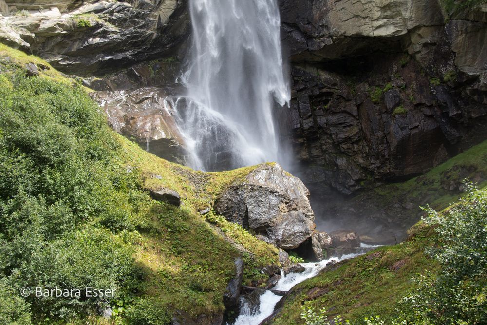 Das Wasser im freien Fall