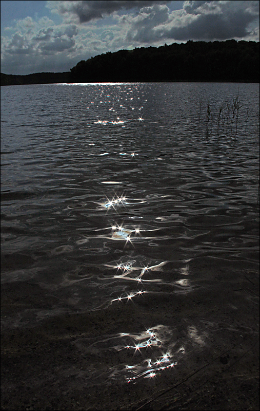 Das Wasser im Peetschsee ...