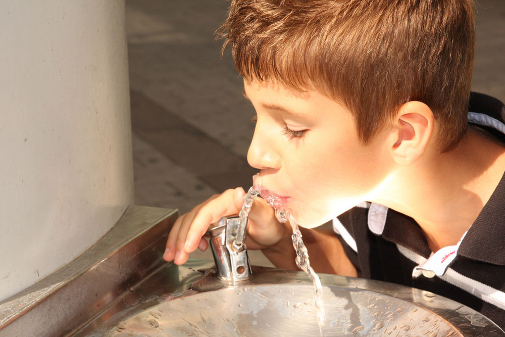 Das Wasser schmeckt aber.....