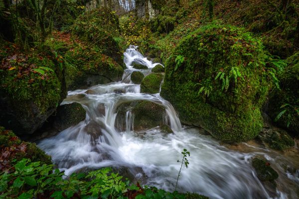 Das Wasser sucht sich seinen Weg...